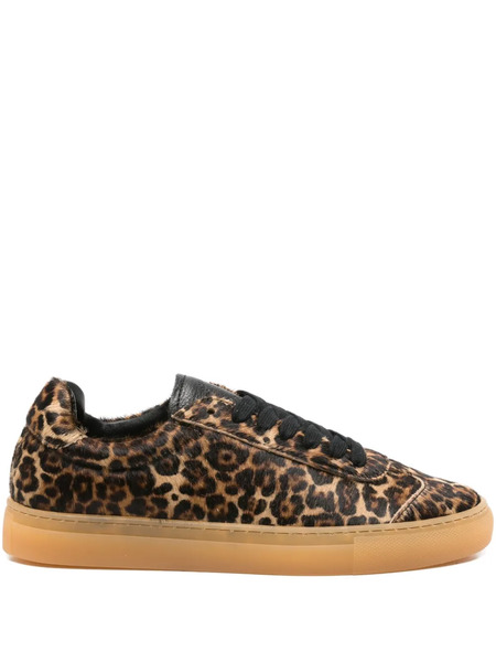 Copenhagen Leopard-print Sneakers - Brown 