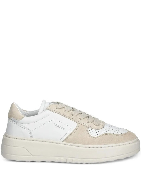  Copenhagen Perforated Suede Leather Sneakers - Neutrals 