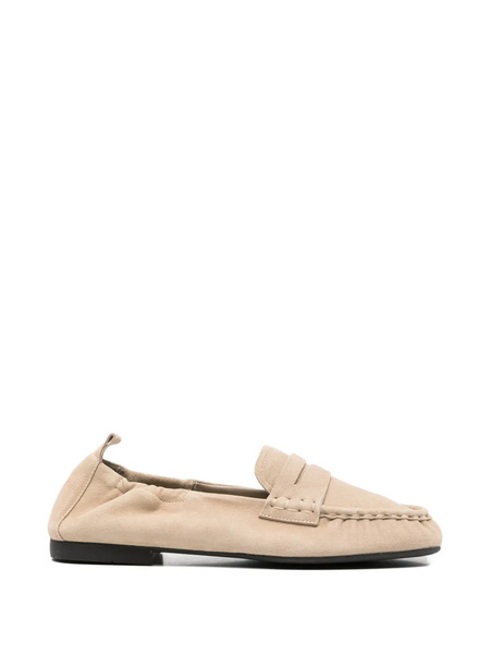  Copenhagen Suede Moccasins - Neutrals 