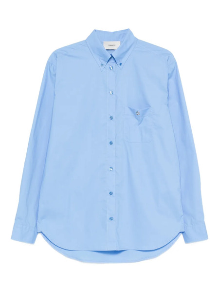  Coperni Boyfriend Pocket Shirt - Blue 