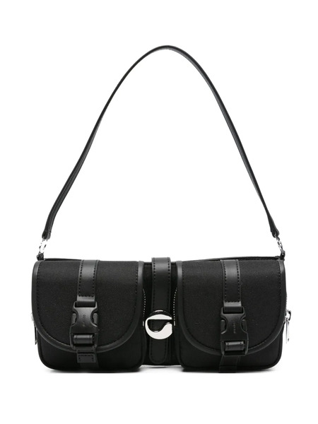  Coperni Cargo Logo-buckle Shoulder Bag - Black 