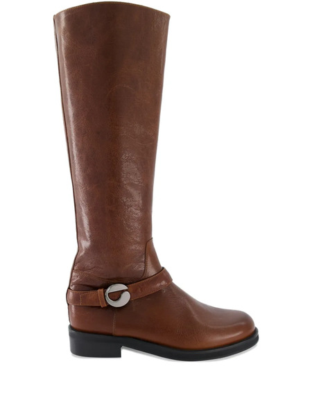  Coperni Cavalier Buckle-strap Knee-high Boots - Brown 