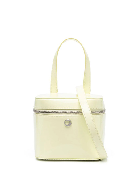 Coperni Cube Faux-leather Crossbody Bag - Yellow 