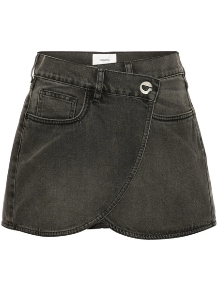  Coperni Denim Mini Skirt - Grey 