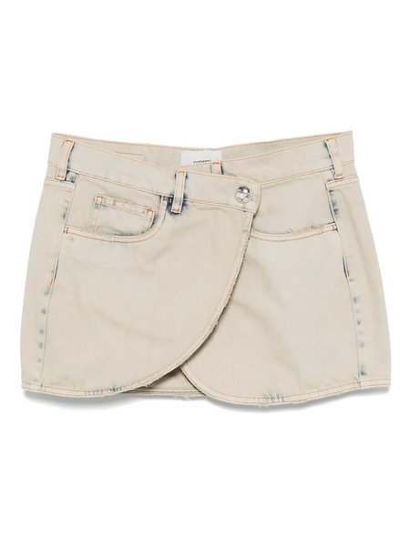  Coperni Denim Mini Skirt - Grey 