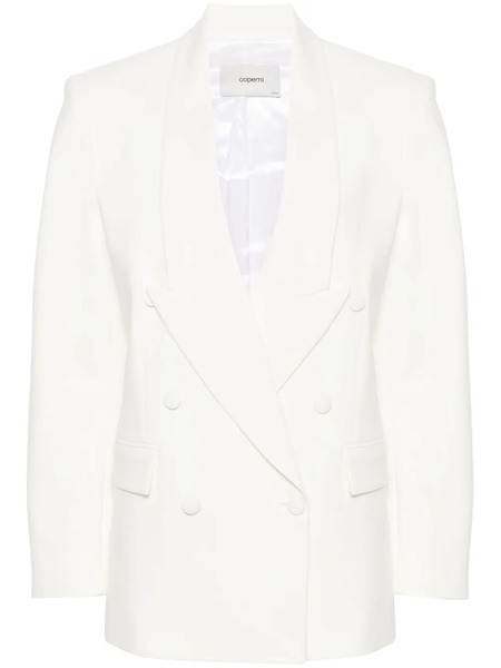  Coperni Double-breasted Tailored Blazer - White 