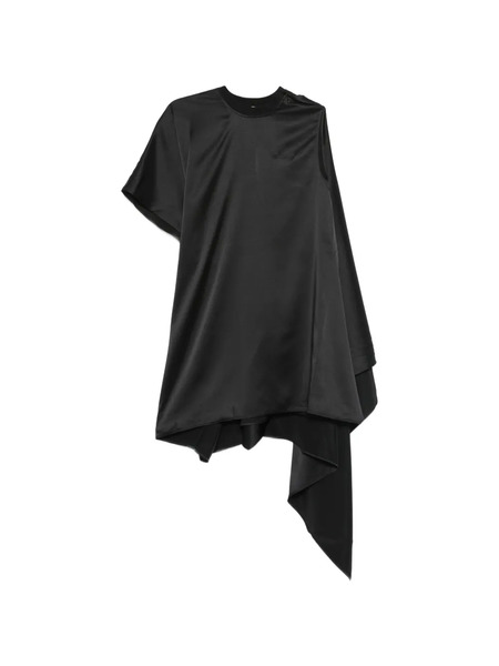  Coperni Draped Mini Dress - Black 