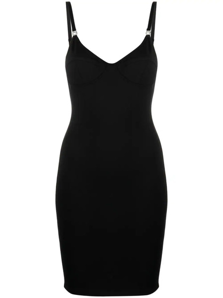  Coperni Fitted Jersey Bustier Minidress - Black 