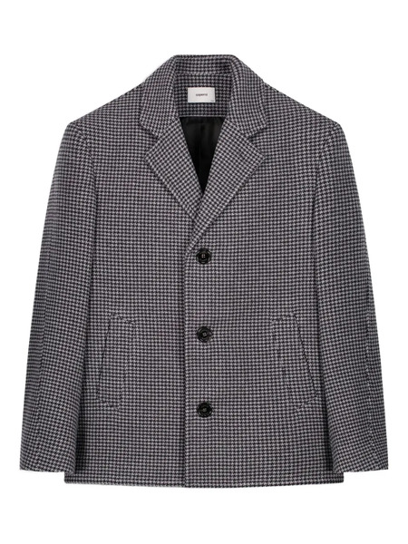  Coperni Houndstooth Buttoned Jacket - Grey 