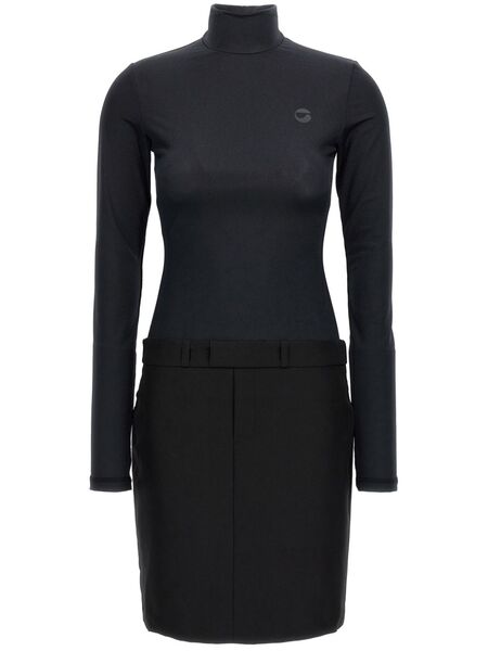  Coperni Hybrid Tailored Dress - Black 