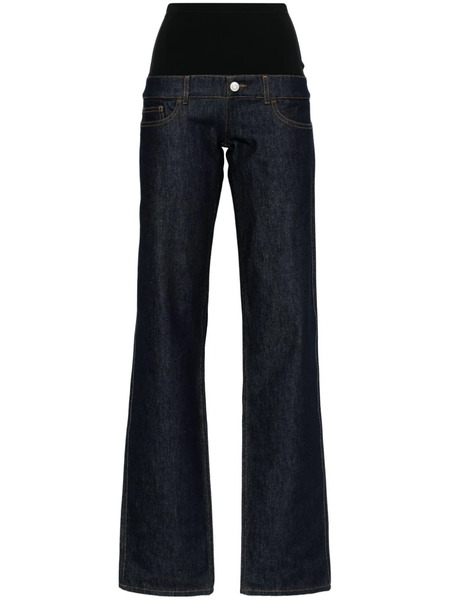  Coperni Jersey Hybrid Jeans - Blue 