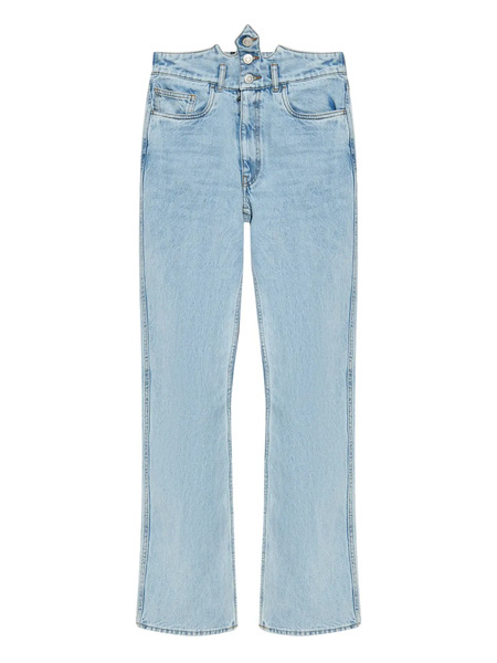  Coperni Logo-plaque Jeans - Blue 