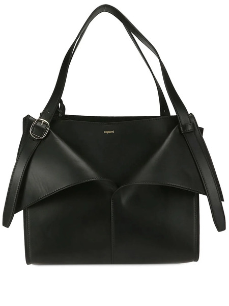  Coperni Medium Belt Leather Cabas Bag - Black 
