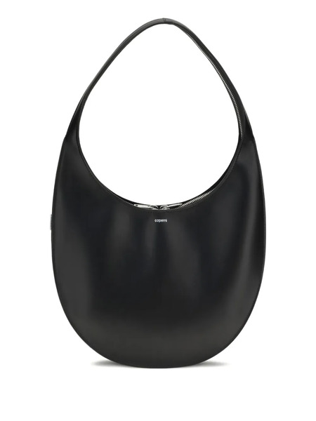  Coperni Medium Soft Swipe Zip-top Shoulder Bag - Black 