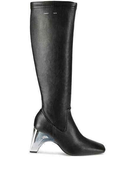  Coperni Metal Bridge Stretch Boots - Black 