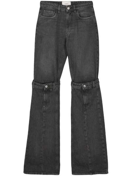  Coperni Mid-rise Wide-leg Jeans - Black 