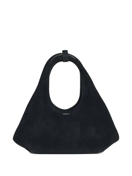  Coperni Mini Folded Leather Tote Bag - Black 