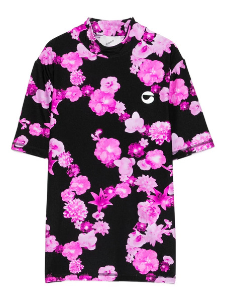  Coperni Mock-neck T-shirt - Black 