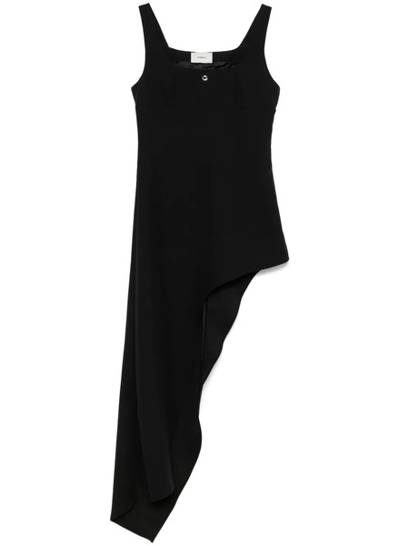  Coperni One-leg Tailored Midi Dress - Black 