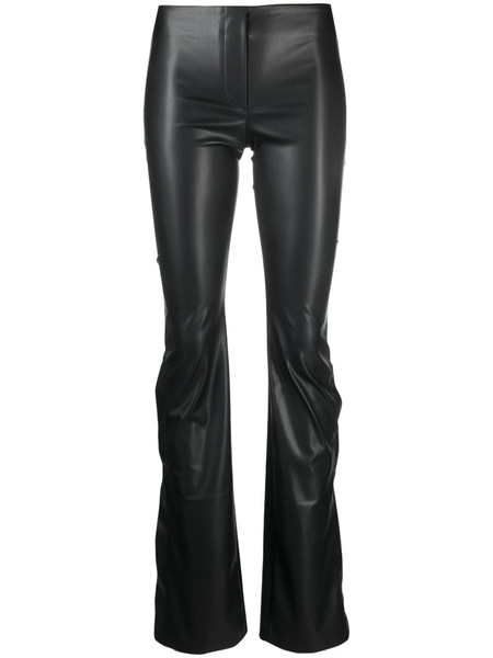  Coperni Panelled-design Flared Trousers - Black 