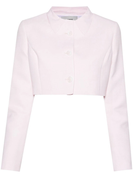  Coperni Prince Of Wales-print Jacket - Pink 