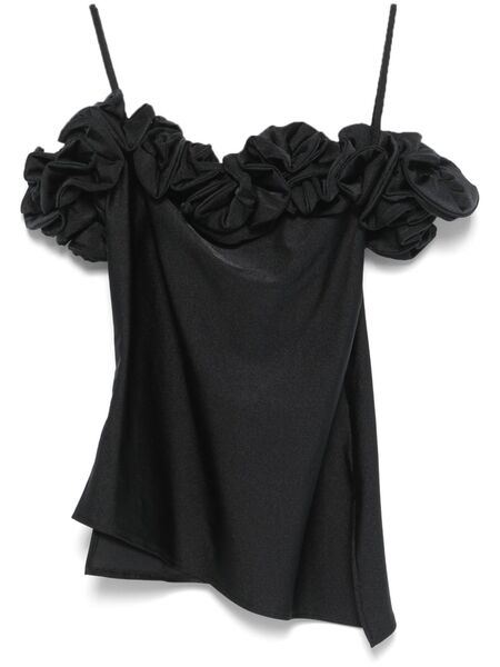  Coperni Ruffled Top - Black 