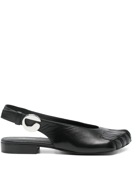  Coperni Slingback Toe-cap Pumps - Black 