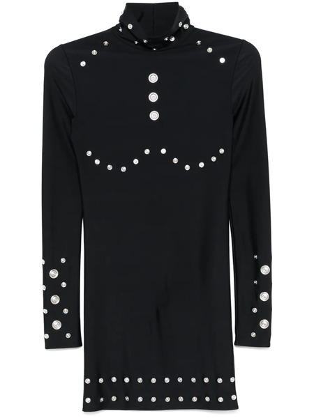  Coperni Snaps Mini Dress - Black 