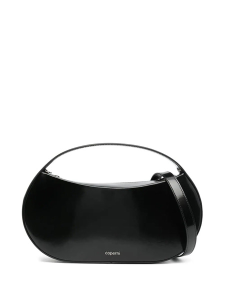  Coperni Sound Swipe Leather Tote Bag - Black 