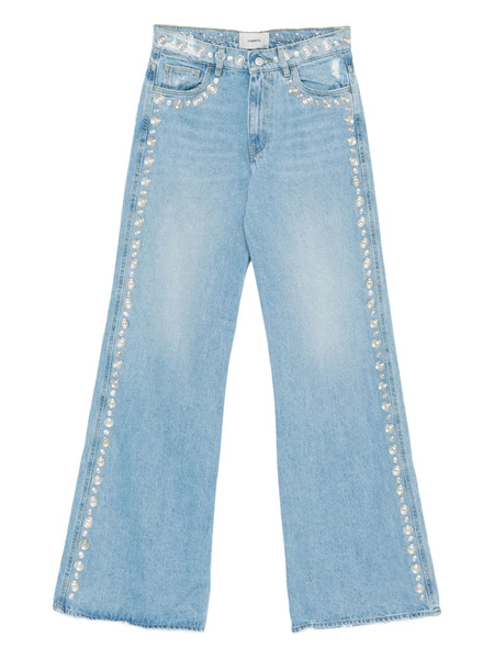  Coperni Studs-embellishment Jeans - Blue 