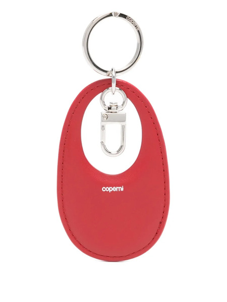  Coperni Swipe Oval-frame Keyring - Red 