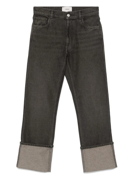  Coperni Turn Up-hem Jeans - Black 