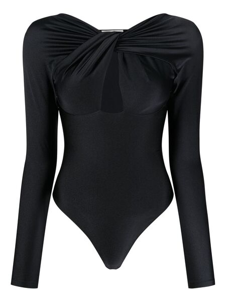  Coperni Twisted Cut-out Bodysuit - Black 