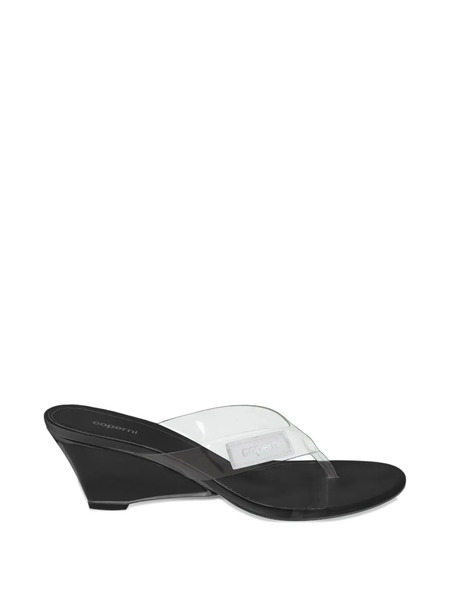  Coperni Wedge Thong Sandals - White 