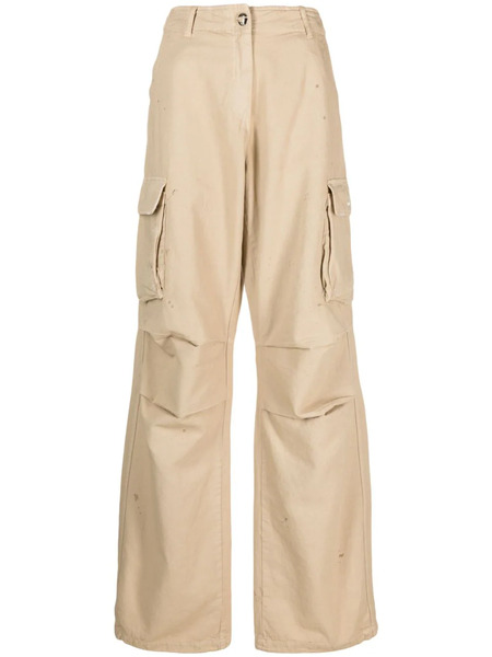  Coperni Wide-leg Cargo Trousers - Neutrals 