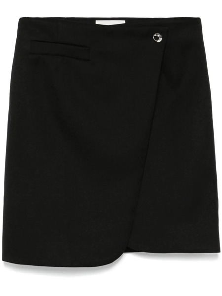  Coperni Wraparound Mini Skirt - Black 