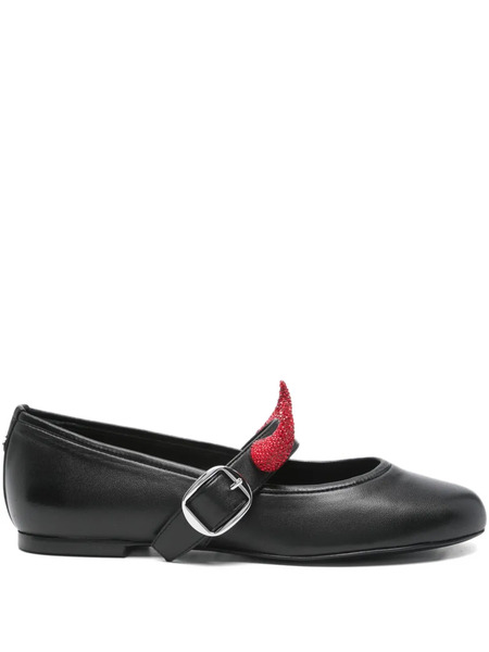  Coperni X Disney Horn Ballet Flats - Black 