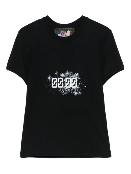  Coperni X Disney Midnight-print T-shirt - Black 