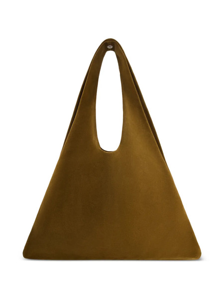  Coperni Xl Folded Suede Shoulder Bag - Brown 