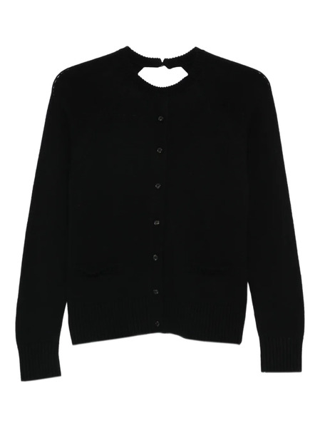  Cordera Cutout Cardigan - Black 