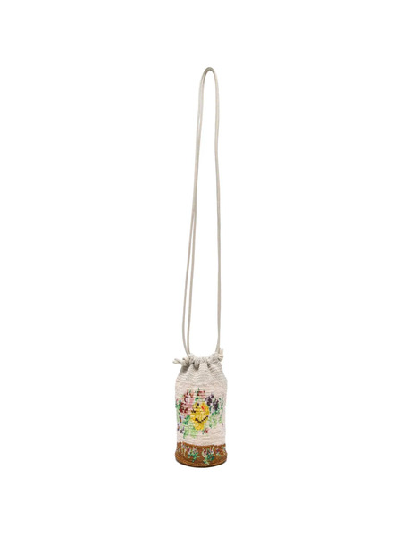 Cordera Floral Drawstring Tote Bag - Neutrals 