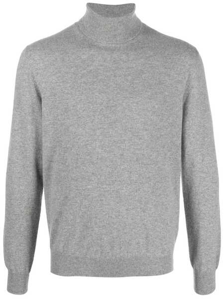  Corneliani Cashmere Roll-neck Jumper - Grey 