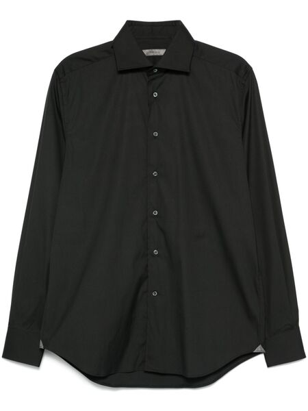  Corneliani Classic-collar Shirt - Black 