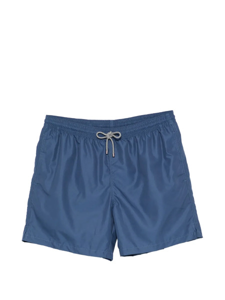  Corneliani Drawstring Swim Shorts - Blue 