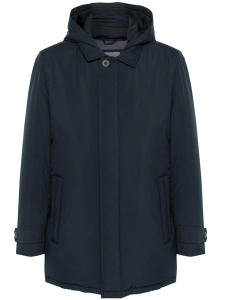  Corneliani Hooded Jacket - Blue 