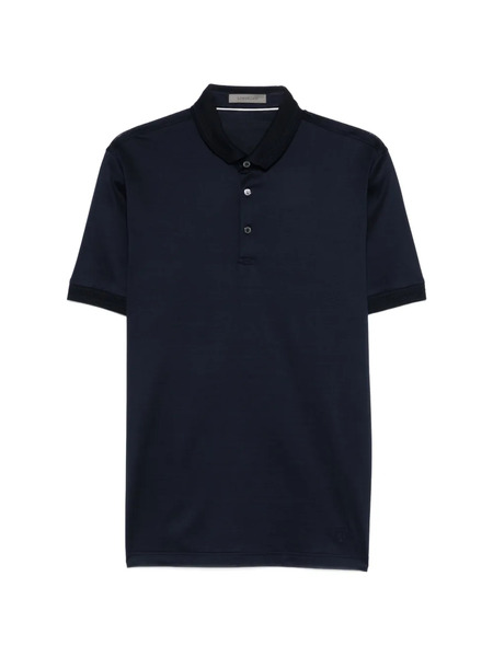  Corneliani Jersey Polo Shirt - Blue 