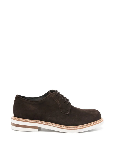  Corneliani Lace-up Derby Shoes - Brown 