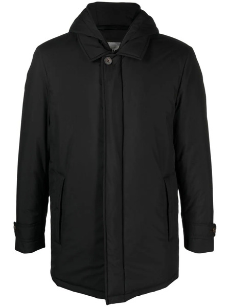  Corneliani Layered Padded Jacket - Black 