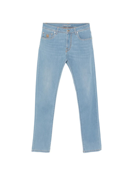  Corneliani Logo Jeans - Blue 