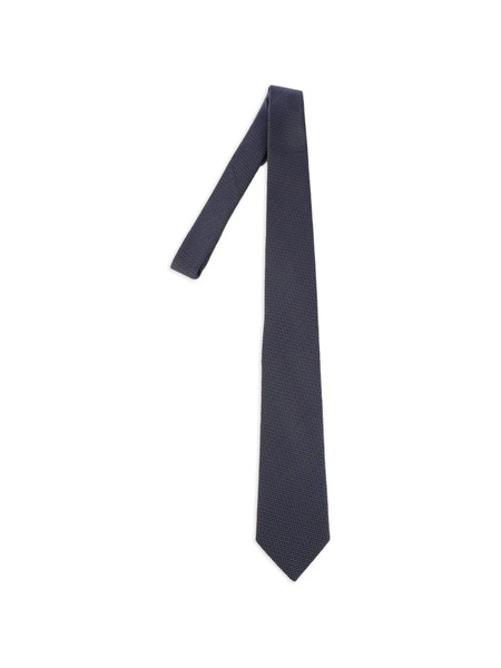  Corneliani Patterned Tie - Blue 